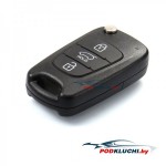 Ключ зажигания Hyundai ix35 2010-2013, i20 2008-2012, 3 кнопки, 433Mhz