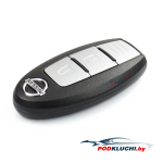 Ключ зажигания Nissan Pathfinder 2015-2016, Murano 2016-, 2 кнопки, 433Mhz