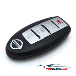 Ключ зажигания Nissan Altima 2012-2015 (USA), 3+1 кнопка Panic, 433Mhz