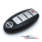 Ключ зажигания Nissan Armada 2008-2014 (USA), 3+1 кнопка Panic, 315Mhz