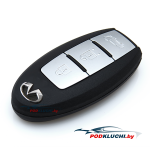 Ключ зажигания Infiniti QX80/QX56 2010-, 3 кнопки, 433Mhz