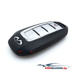 Ключ зажигания Infiniti Q50/Q60 2020-, 3+1 кнопка Panic, 433Mhz