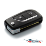 Ключ зажигания Toyota RAV4 2015-2018, 2 кнопки, 433Mhz