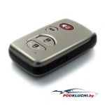 Ключ зажигания Toyota Aurion 2007-2010, 3+1 кнопка Panic, 433Mhz