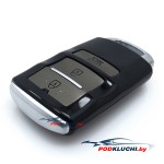 Ключ зажигания Kia Quoris 2012-2017, 3 кнопки, 433Mhz