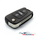 Ключ зажигания Kia Rio 2011-2015, 3 кнопки, 433Mhz