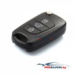 Ключ Hyundai i35, i10, i20, ix20, i30, i40, Solaris 3 кнопки