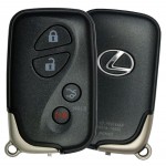 Ключ зажигания Lexus ES350 2007-2009, IS250/IS350/GS300/GS450h/GS350 2006-2008, GS430 2006-2007, GS460 2008, LS460 2007-2008, LS600h 2008, 3+1 кнопка Panic, 315Mhz