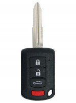 Ключ зажигания Mitsubishi Lancer 2016-2017, 3+1 кнопка Panic, 315Mhz