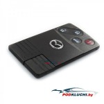 Ключ зажигания Mazda RX-8 2004-2011, MX-5 Miata 2006-2008, 3+1 кнопка Panic, 315Mhz