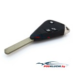 Ключ зажигания Subaru Legacy 2005-2009, Impreza 2007-2009, 3 кнопки, 433Mhz