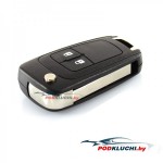 Ключ зажигания Opel Zafira C 2011-2019, 2 кнопки, 433Mhz