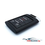 Ключ зажигания Cadillac DTS 2008-2011, CTS 2008-2013 (USA), 3+1 кнопка Panic, 315Mhz