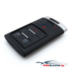 Ключ зажигания Cadillac SRX 2010-2015 (USA), 2+1 кнопка Panic, 315Mhz