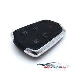 Ключ зажигания Cadillac XT4/XT5/XT6 2020-2021 (USA), 4+1 кнопка Panic, 433Mhz