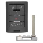 Ключ зажигания Cadillac ELR, 4+1 кнопка, 315Mhz