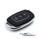 Ключ зажигания Hyundai i10 2013-2018, 3 кнопки, 433Mhz