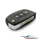 Ключ зажигания Hyundai SB11 2011-2018, 3 кнопки, 433Mhz