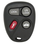Ключ радиочастотный Pontiac Firebird 1996-2002, 3+1 кнопка Panic, 315Mhz