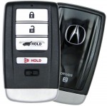 Ключ зажигания Acura MDX 2014-2020, RDX 2016-2018 (Driver2) (USA), 3+1 кнопка Panic, 315Mhz