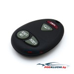Ключ радиочастотный Buick Century/Regal 2001-2005, Rendezvous 2001-2007, 3+1 кнопка Panic, 315Mhz