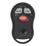 Ключ радиочастотный Chrysler Cirrus, 2+1 кнопка Panic, 315Mhz