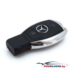 Ключ зажигания Mercedes W176 2013-, 2 кнопки, 433Mhz