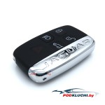Ключ зажигания jaguar F-Pace 2017-2019, F-Type 2014-2020, XE 2017-2018, XF 2013-2018, XJ 2011-2017, 4+1 кнопка Panic, 315Mhz