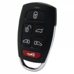 Ключ радиочастотный Kia Carnival 2008-2012, 5+1 кнопка Panic, 433Mhz