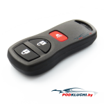 Ключ радиочастотный Nissan Frointer 2002-2005, Xterra 2002-2004, 2+1 кнопка Panic, 315Mhz