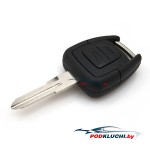 Ключ зажигания Opel Frontera 1998-, 2 кнопки, 433Mhz