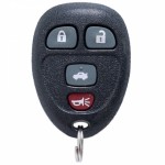 Ключ радиочастотный Opel GT 2007-2009, 3+1 кнопка Panic, 315Mhz