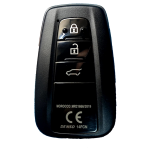 Ключ зажигания Toyota Land Cruiser Prado 2020-, 3 кнопки