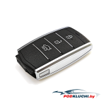 Ключ зажигания Genesis G70 2019-, 3 кнопки, 433Mhz