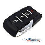 Смарт ключ Dodge Ram (Корпус) 3+1 кнопка Panic