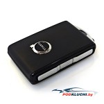 Смарт ключ Volvo XC60, XC90 (корпус) 4 кнопки