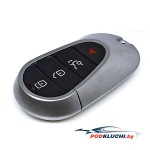 Смарт ключ Mercedes EQS (корпус) 3+1 кнопка Panic