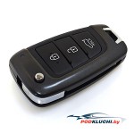 Ключ Hyundai Solaris, Accent выкидной (корпус) 3 кнопки