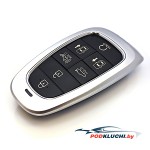 Смарт ключ Hyundai Sonata (корпус) 6+1 кнопка Panic