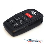 Смарт ключ Toyota Sienna (корпус) 5+1 кнопка Panic