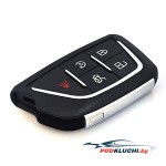 Смарт ключ Cadillac CT4, CT5 (Корпус)  4+1 кнопка Panic