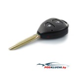 Ключ Toyota Auris, Verso, Yaris (корпус) 2 кнопки