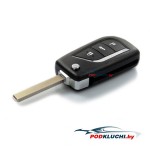Ключ Toyota Auris, RAV4 выкидной (корпус) 3 кнопки