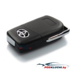 Ключ Toyota Auris, RAV4 выкидной (корпус) 3 кнопки