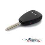 Ключ Chrysler Pacifica, 300С (корпус) 3+1 кнопка Panic