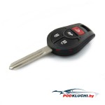 Ключ Nissan Juke, Maxima (корпус) 3+1 кнопка Panic