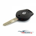 Ключ Renault (корпус) 3 кнопки