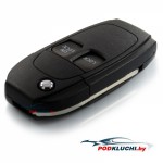 Ключ Volvo С70, V40, S40 выкидной (корпус) (переделка) 2 кнопки