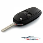 Ключ Volvo С70, V40, S40 выкидной (корпус) (переделка) 2 кнопки