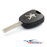 Ключ Peugeot 307, 2 кнопки